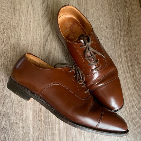 walnut dress shoes